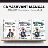 CA Final IDT | Question Bank & Summary Book By CA Yashvant Mangal | For Jan 26 & May 26 Exams